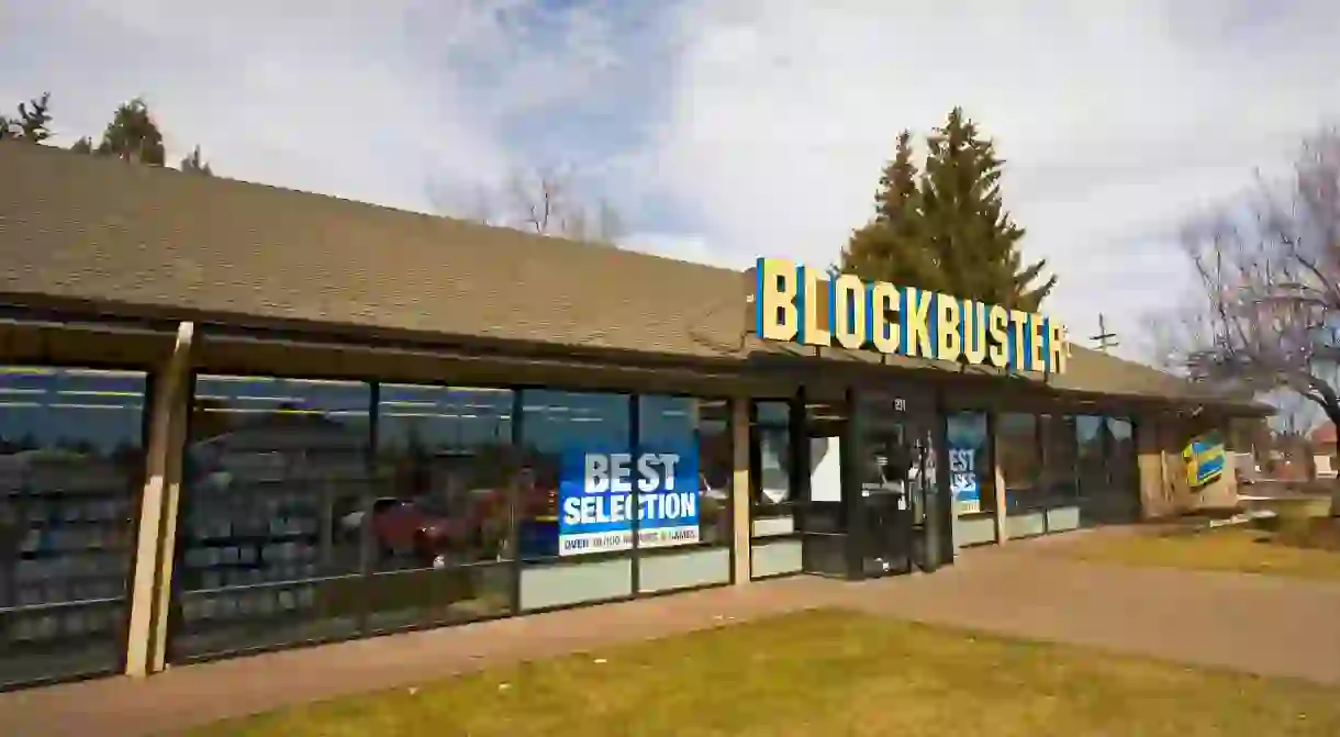 The last Blockbuster video rental store in the world can be found in the small town of Bend, Oregon