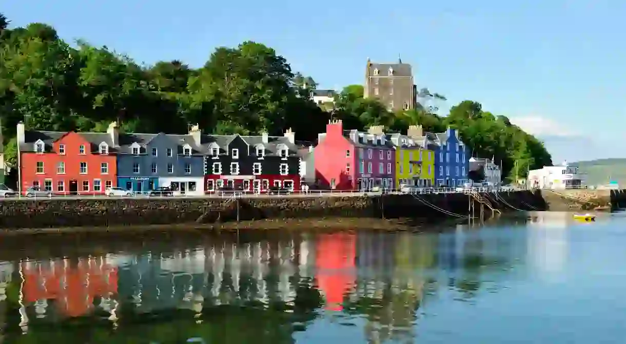 The picturesque town of Tobermory is one of the top places to see on the Isle of Mull