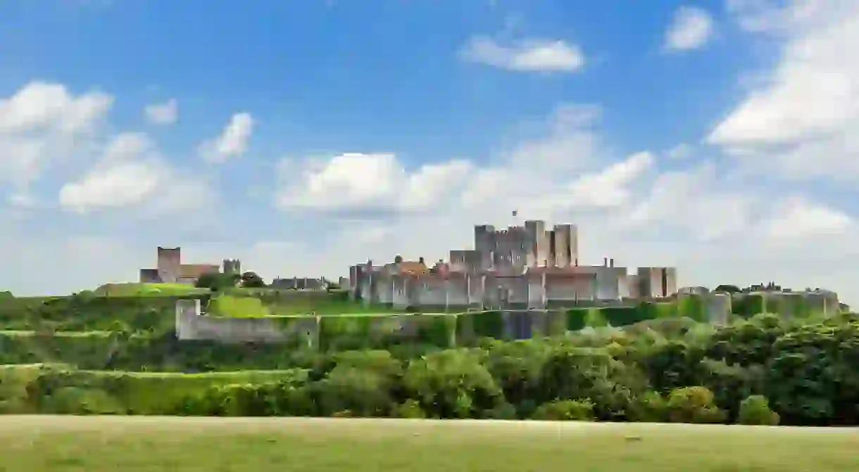 Dover Castle is among the top historical places to visit in Kent, England