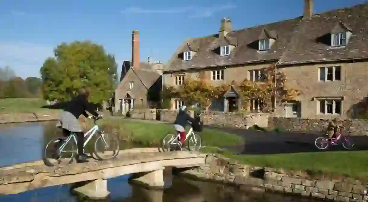 The Cotswolds are full of beautiful villages, including Lower Slaughter, on the River Eye