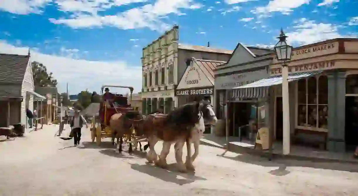 Sovereign Hill is a living museum showcasing early pioneer life on the Victorian goldfields in Ballarat, Australia