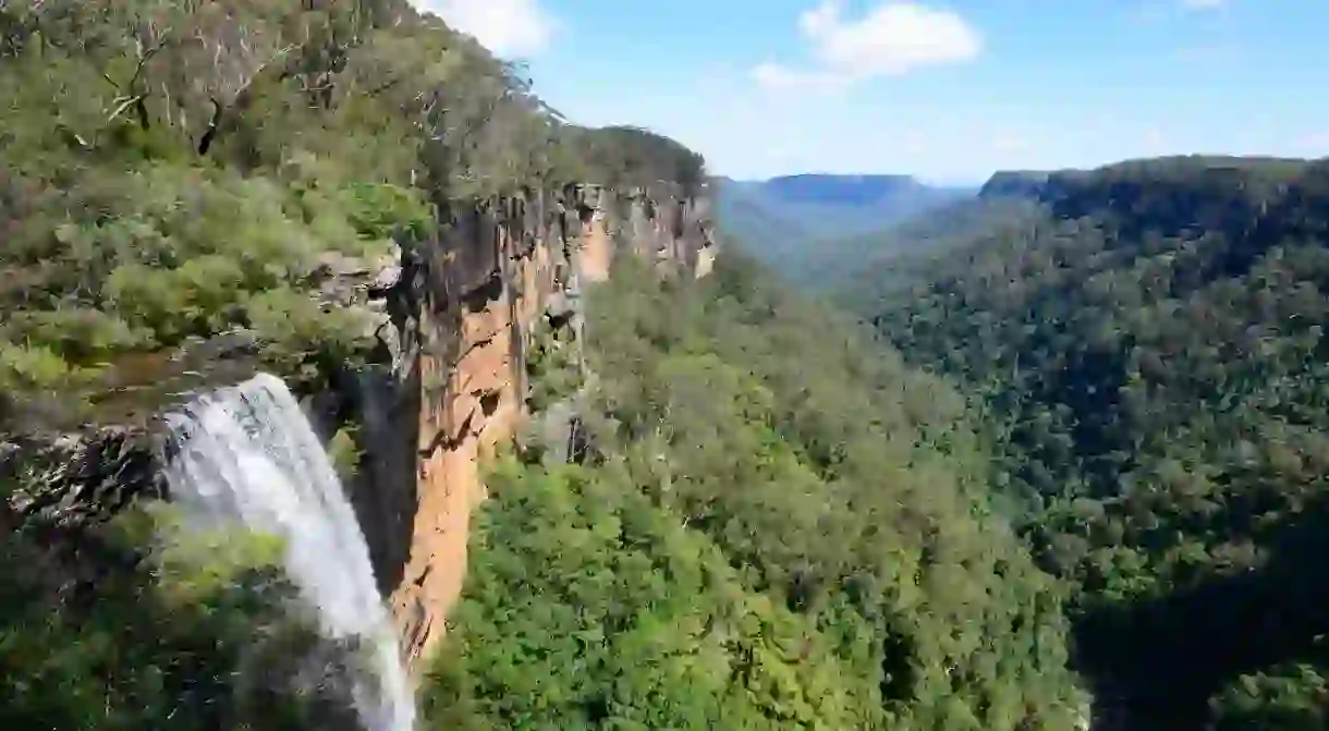 Fitzroy Falls, in the Southern Highlands, is a spectacular sight well worth a visit