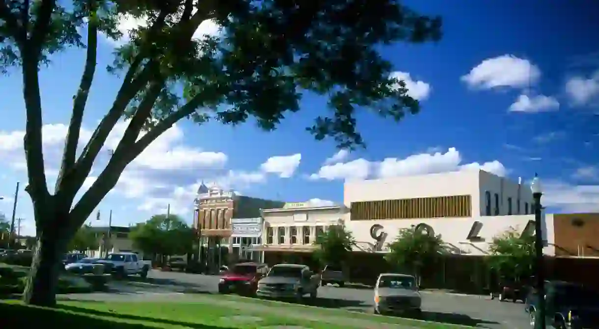 Historic Georgetown is just half an hour north of Austin