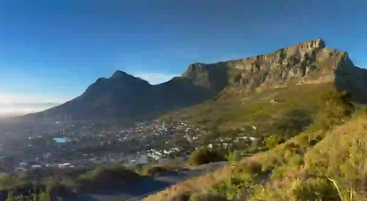 Table Mountain is a beautiful, natural landmark in Cape Town