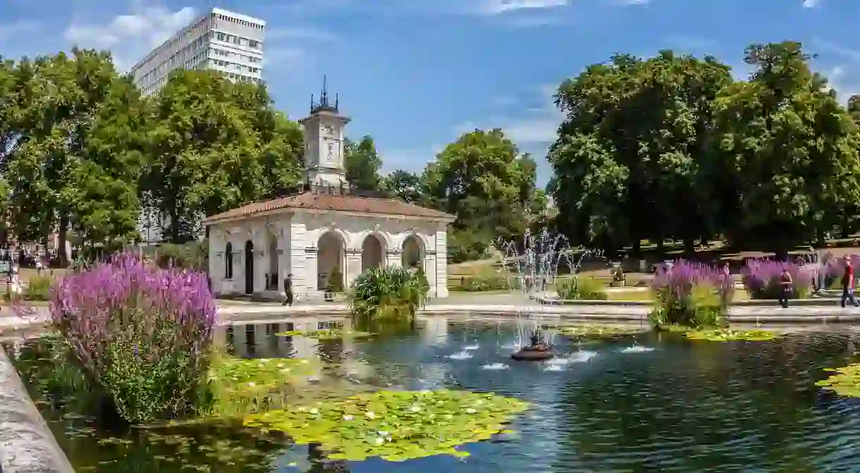 Check out the serene Italian Gardens in Kensington Gardens