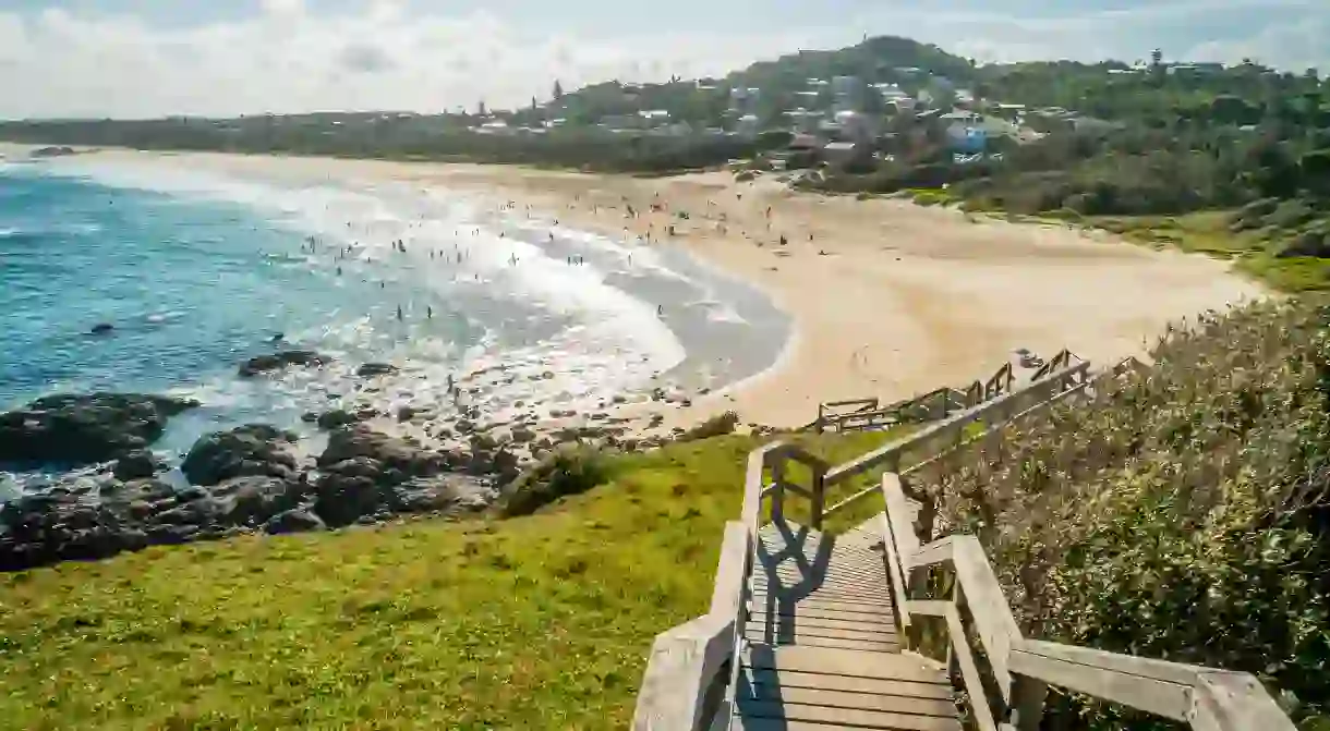 Lighthouse Beach is one of the top beaches near Port Macquarie