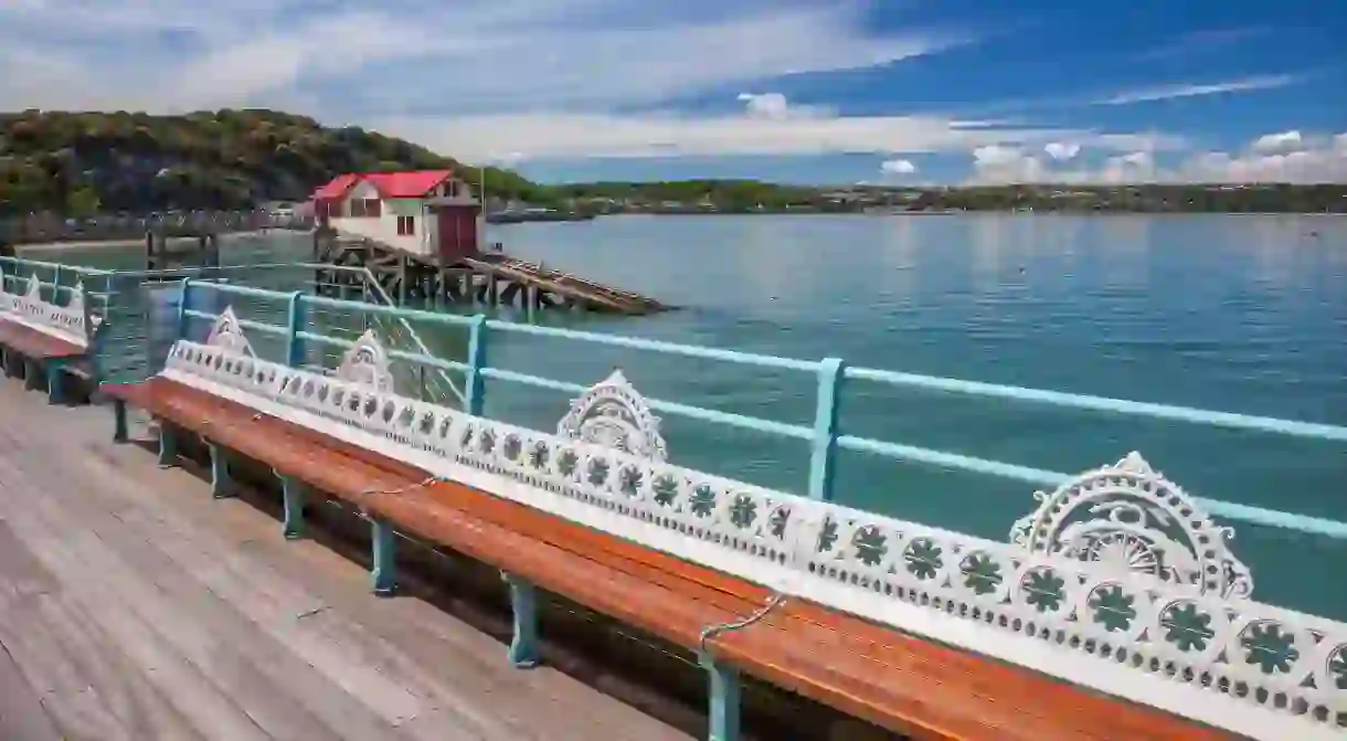 A stroll on the Mumbles Pier in Swansea, Wales, is highly recommended