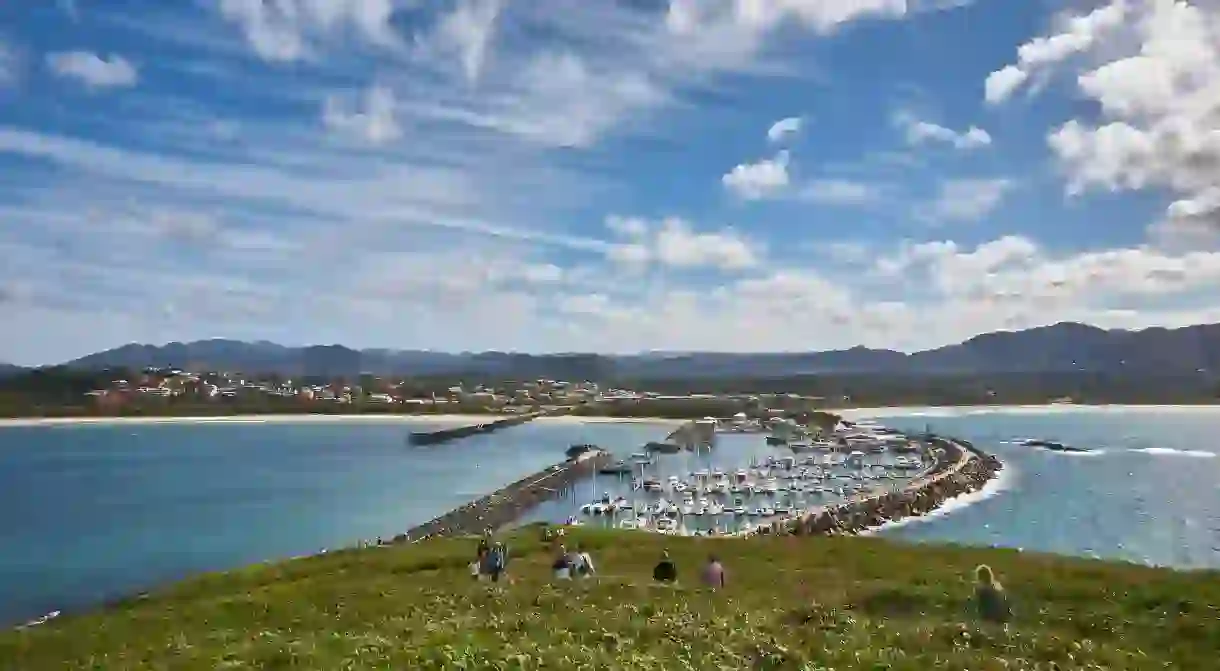 The town of Coffs Harbour offers a range of things to do, including a trip to Muttonbird Island