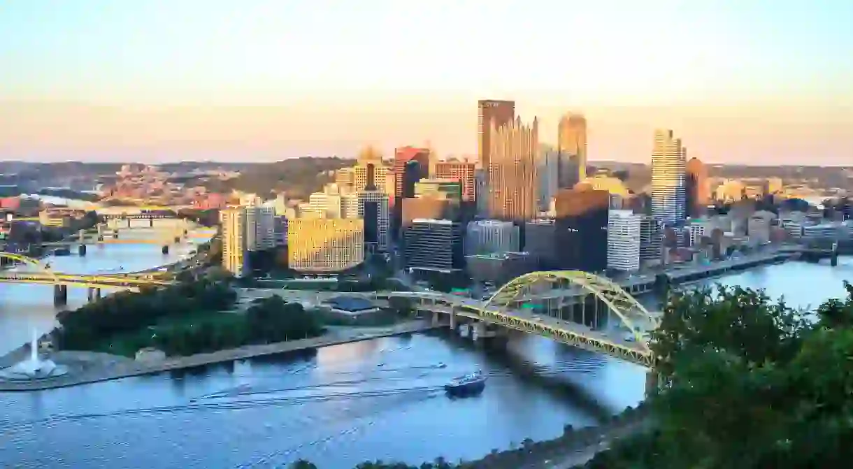 Pittsburgh at Sunset