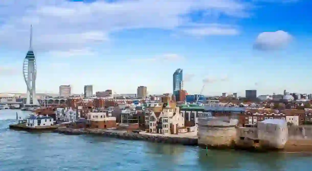 The coastal city Portsmouth, UK, is a place of contrast, character and quirk