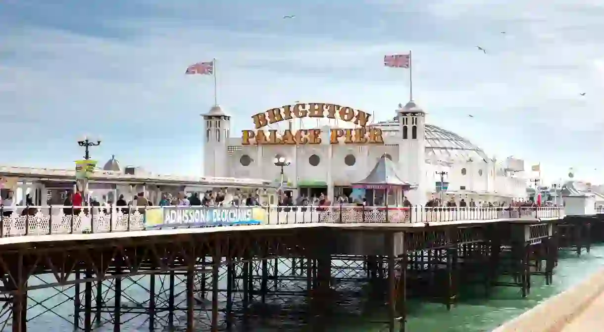 Be sure to pay a visit to Brighton Palace Pier, whether it be for a spell in the arcade or a hearty fish-and-chip feast