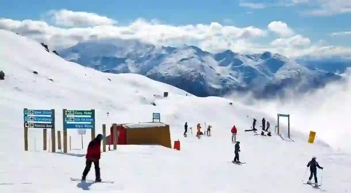 Treble Cone on the South Island is among the top spots for snowboarding in New Zealand