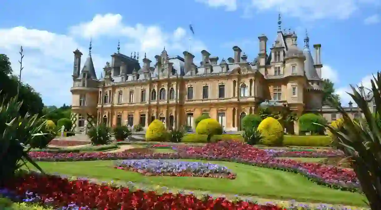 Waddesdon Manor is the only stately home in Britain to be specifically designed in the Neo-Renaissance style of a French chateau