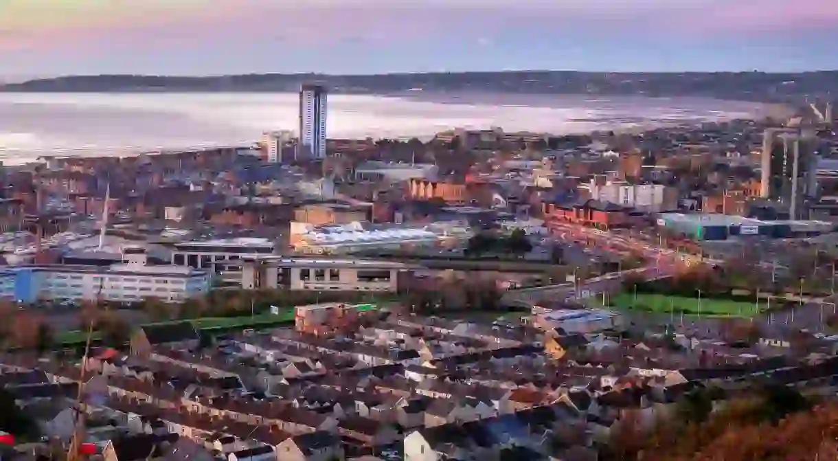 Swanseas bayfront location means sweeping coastal vistas that are even more special at dawn and dusk