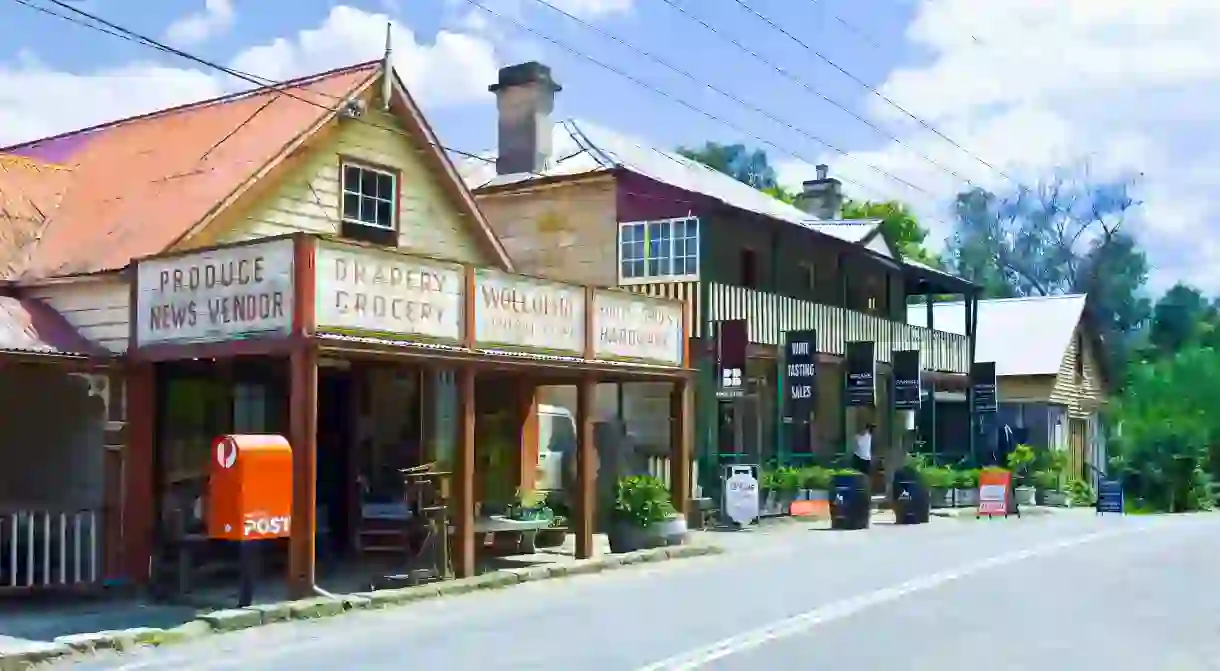 Wollombi is one of the many charming towns and villages in the Hunter Valley, Australia’s oldest wine region