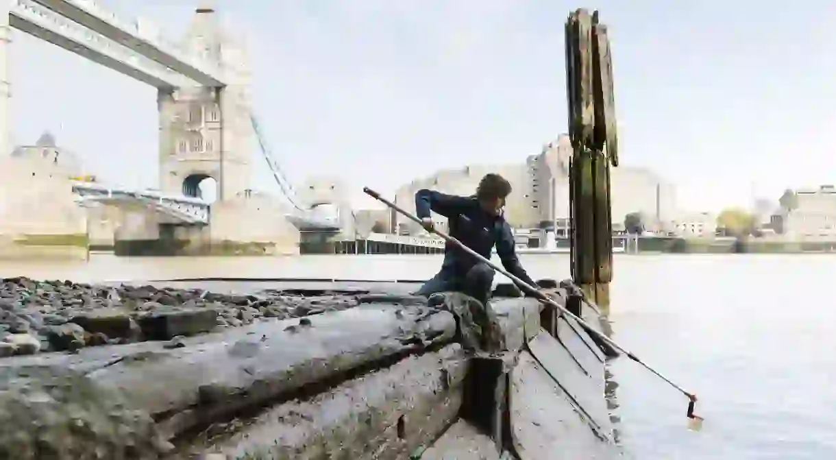 Finn Beales shoots Theo Thomas, CEO of London Waterkeeper, at Tower Bridge, a favourite London location of his