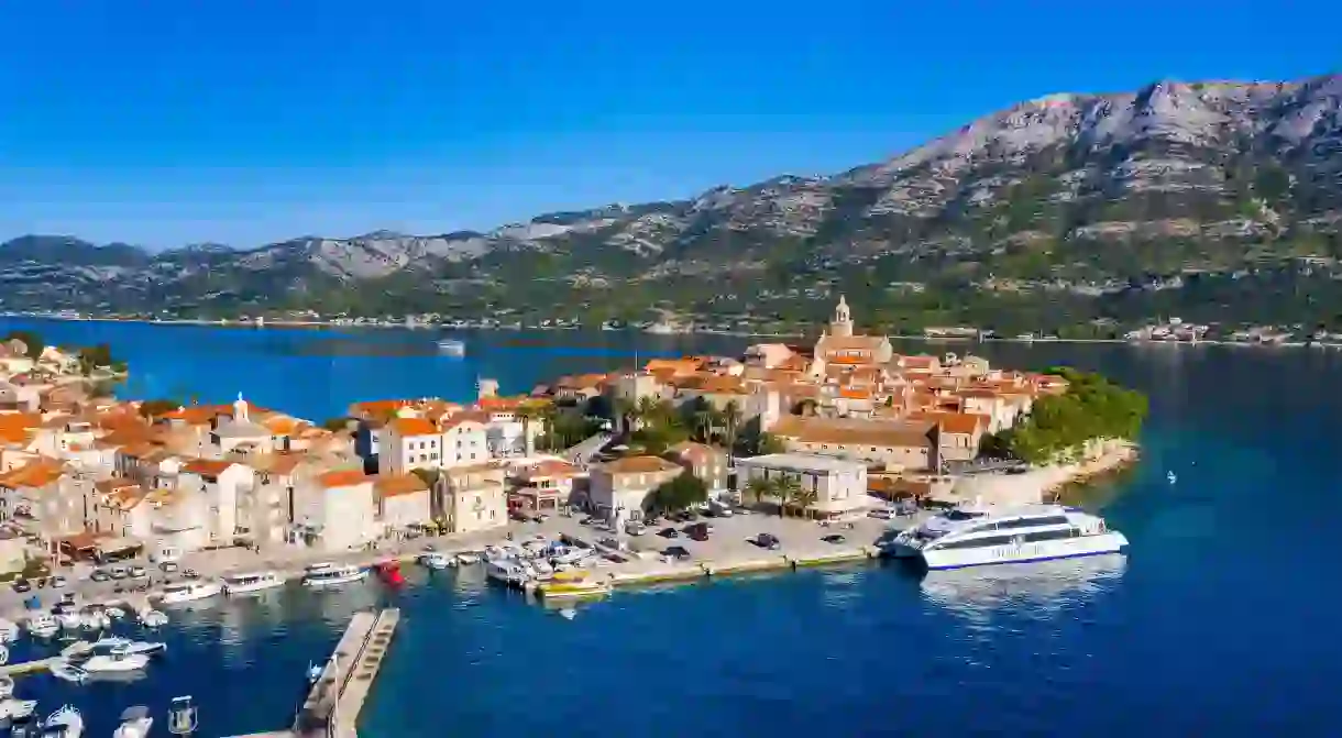 Croatias Korčula Island attracts visitors with its pretty towns, idyllic coves and its fresh Dalmatian cuisine