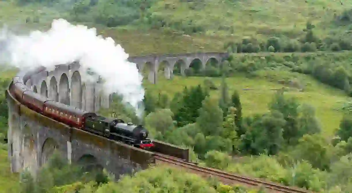 The greatest railway journey in the world – the Jacobite steam train through the West Highlands – starts in Fort William