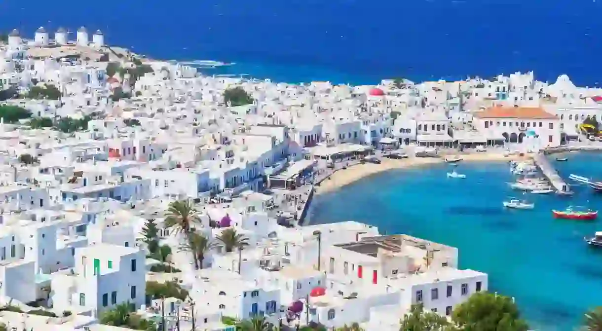 The contemporary art galleries on this Cycladic island highlight the continued relevance of Mykonos as a site of cultural vitality