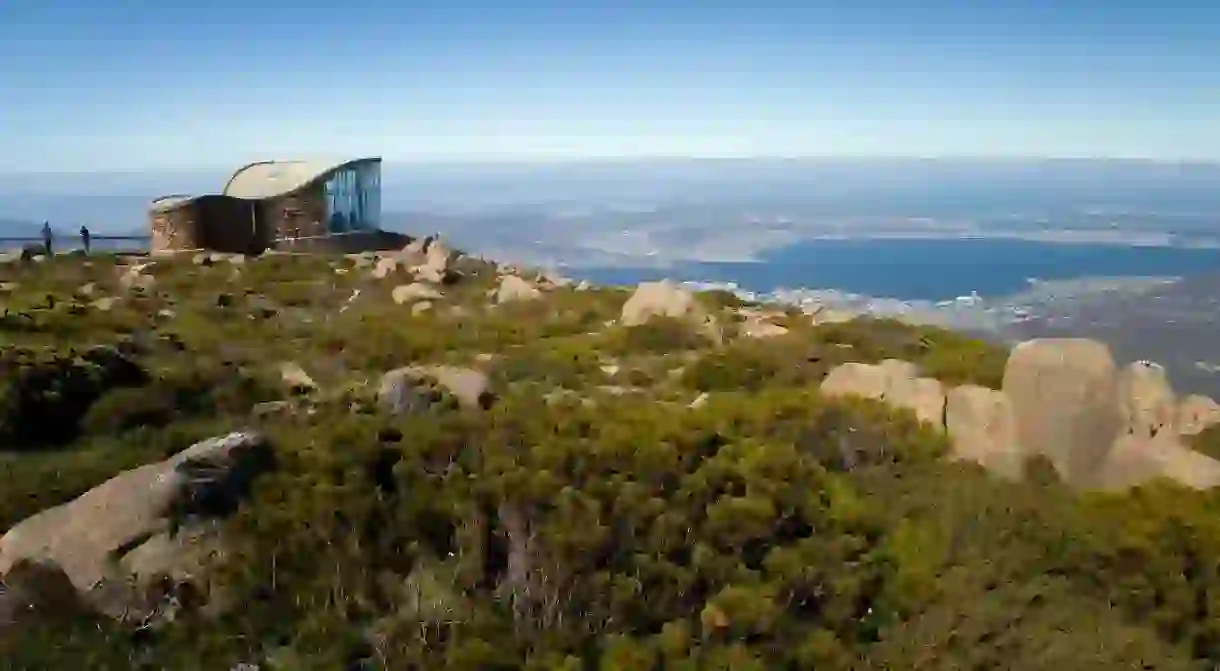 The view from atop Mt Wellington is just one of the incredible sights you will find in Tasmania