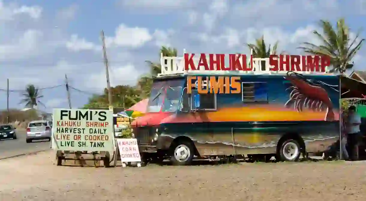 Get some great fast food in North Shore Oahu, Hawaii