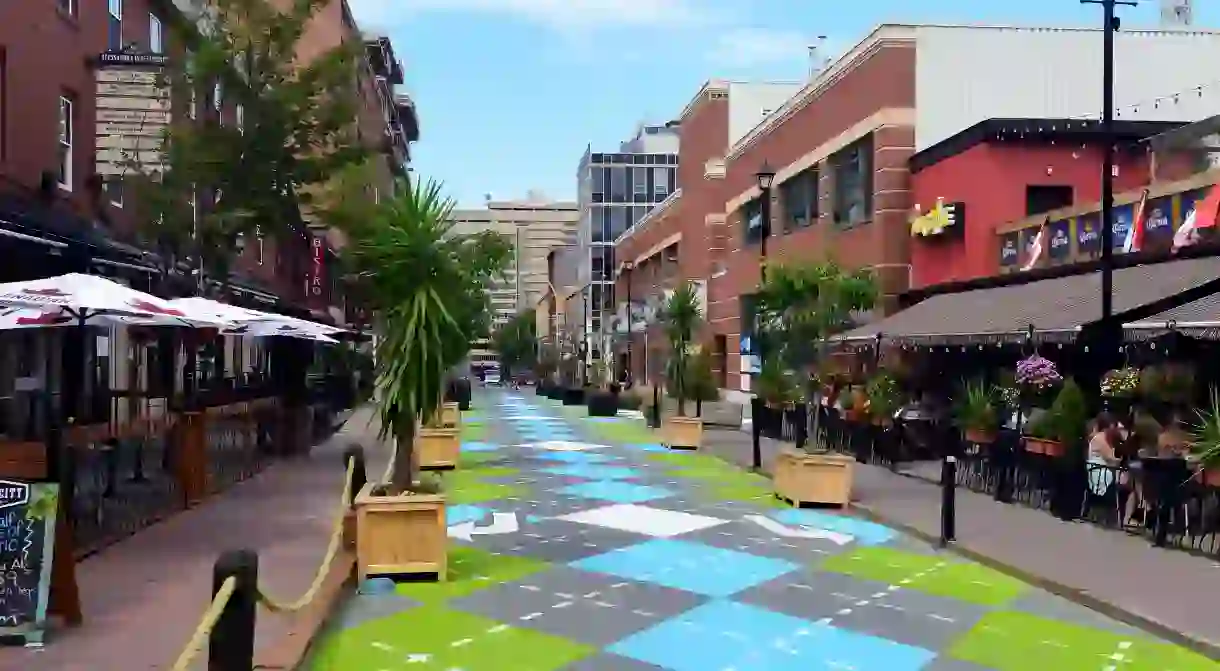 Argyle Street in Halifax, Nova Scotia