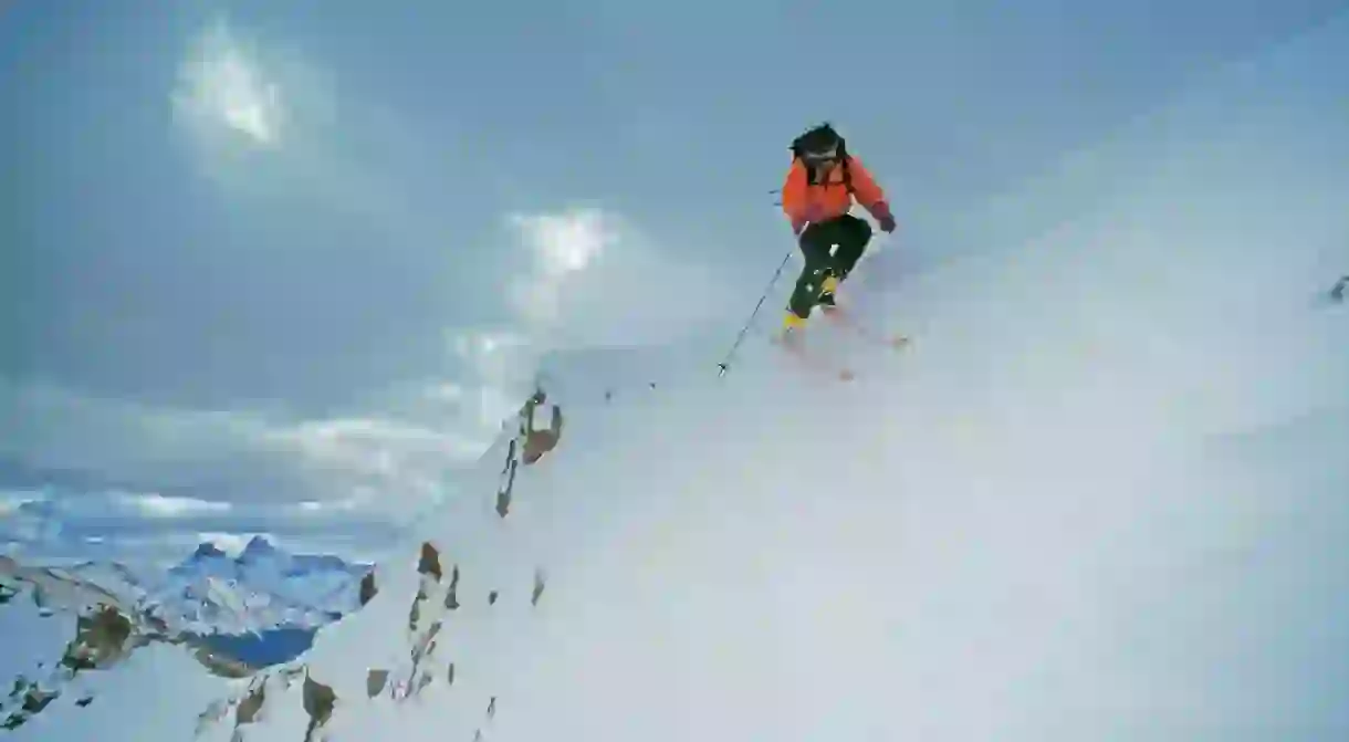 Backcountry skiers use various techniques to try and minimise the inevitable risk factor