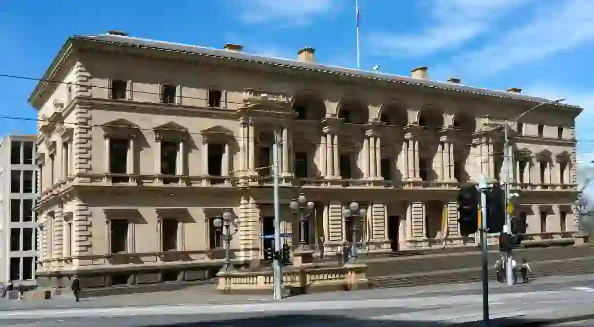 Old Treasury Building, Spring Street, Melbourne, Victoria.