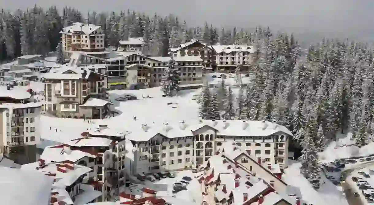 Pamporovo is a popular family-friendly ski resort in Bulgaria