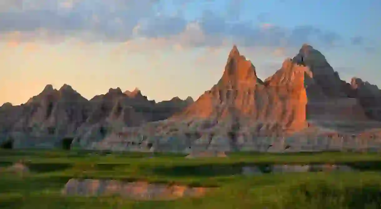 Badlands National Park in South Dakota is by far one of the top places to see in the Midwest