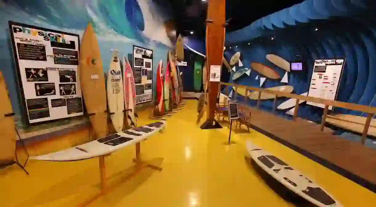 The Australian National Surfing Museum is a must-visit for any surfing enthusiast