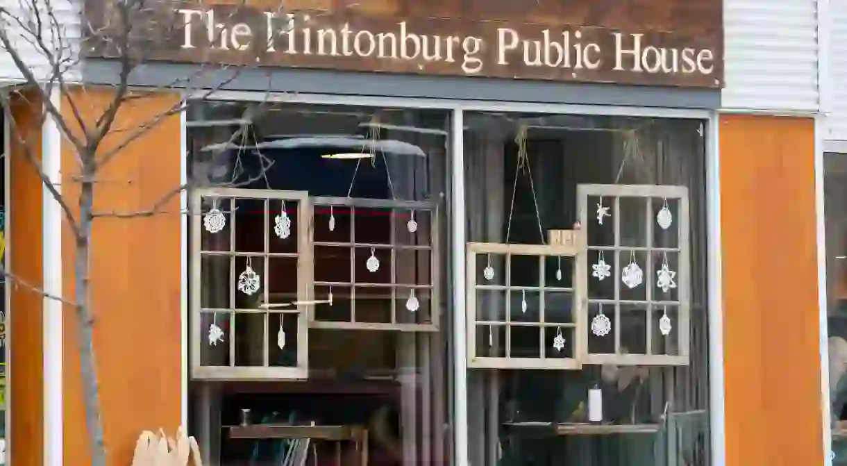 The Hintonburg Public House offers craft beer, great wine and the cosiest of ambiences