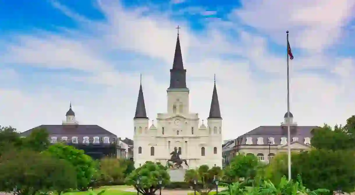 Jackson Square and St. Louis Cathedral are must-visit New Orleans landmarks