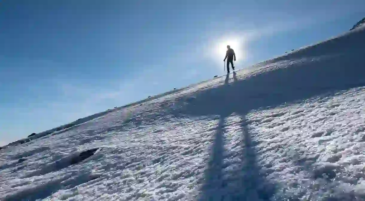 Get a thrill while glacier walking at Pico de Orizaba glacier in Mexico