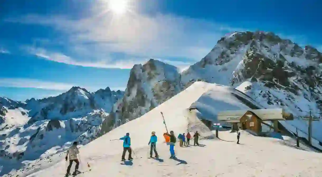 Pyrenees is a quiet, beautiful ski destination