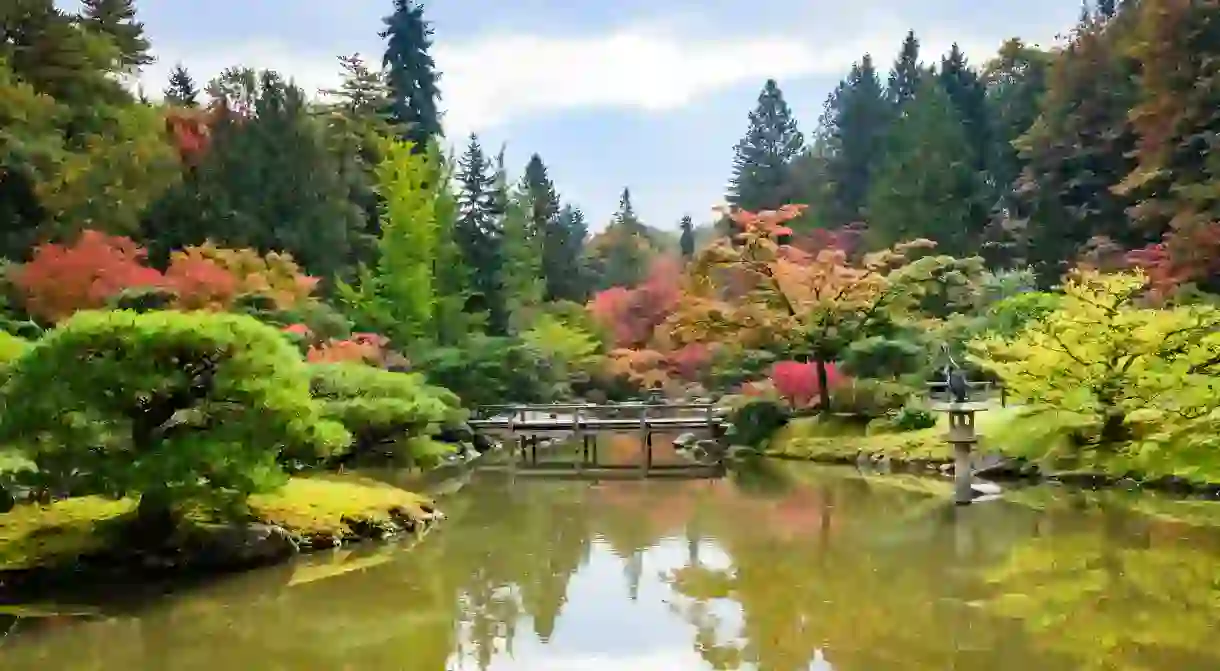 The Japanese Garden is one of the top attractions to see in Seattle