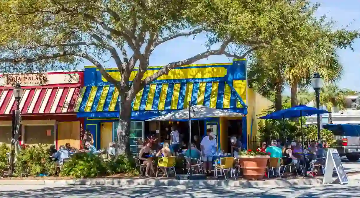 The food scene in Sarasota, Florida, has a laid-back, but sophisticated, feel