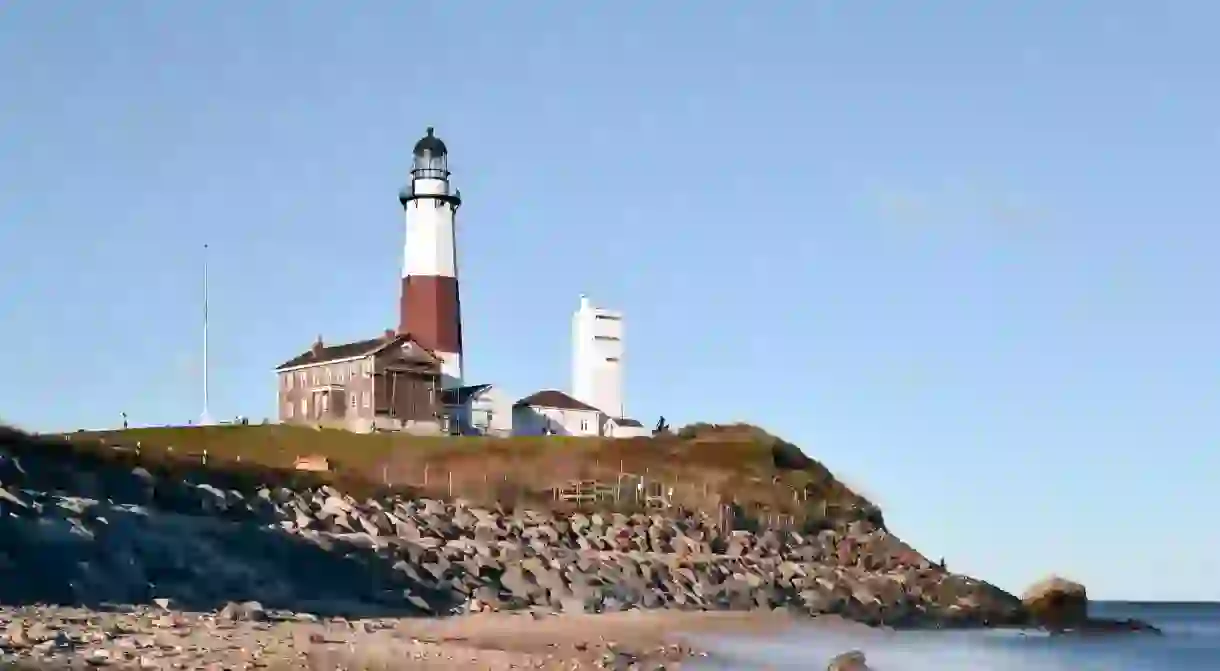 The Montauk Point Lighthouse, Long Island, New York