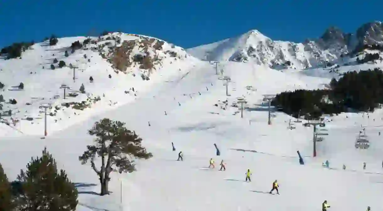 Grandvalira in Andorra is a haven for skiers and snowboarders