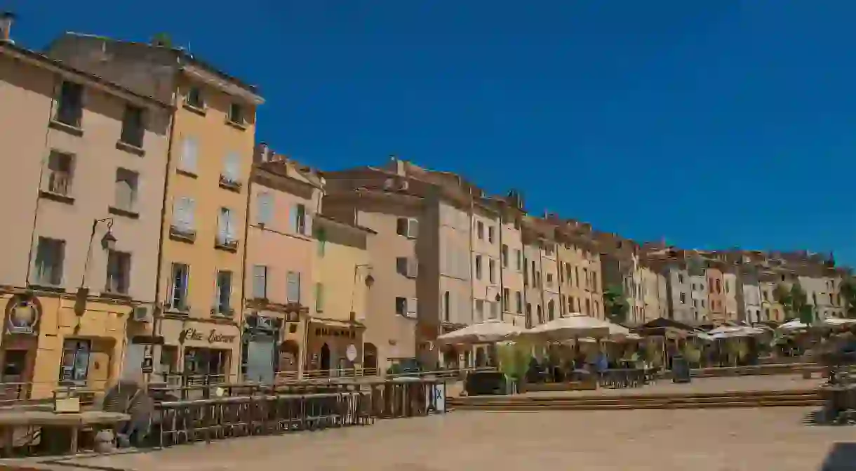 The colourful French city of Aix-en-Provence is a great place to discover cool art