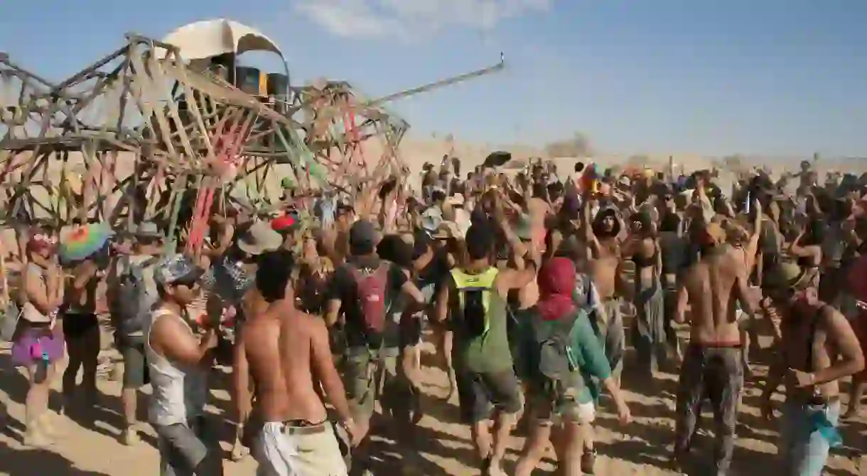 The Midburn Festival in the Negev desert is one of the top music festivals in Israel