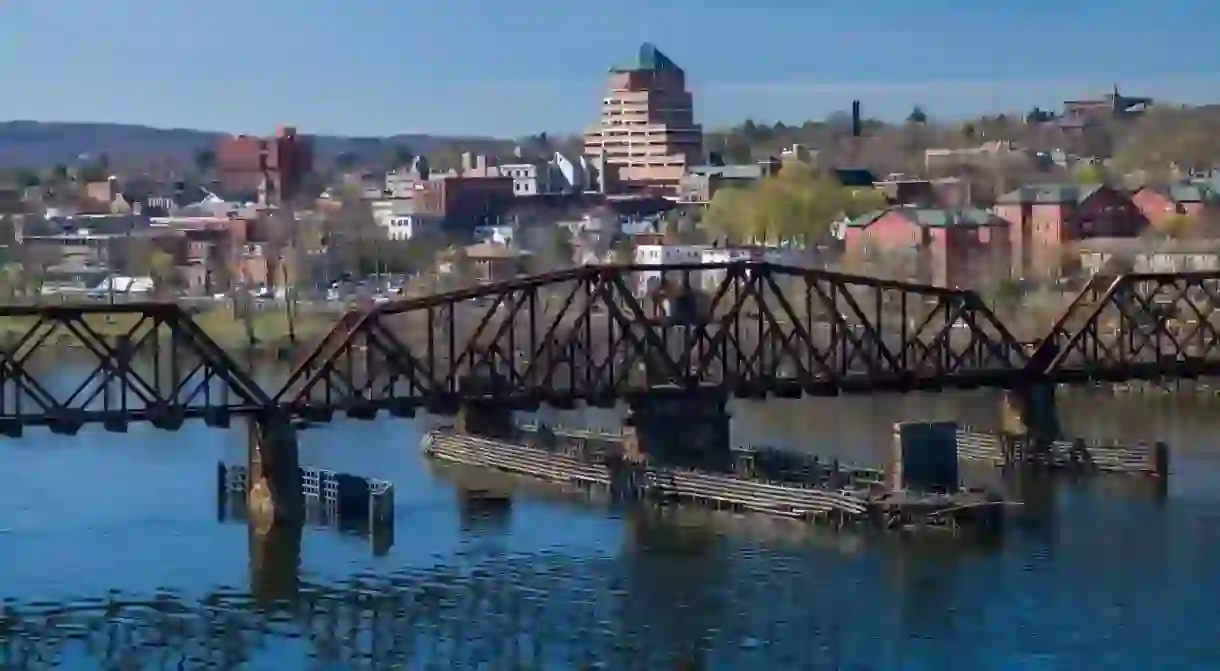 A view of Middletown from the Connecticut River