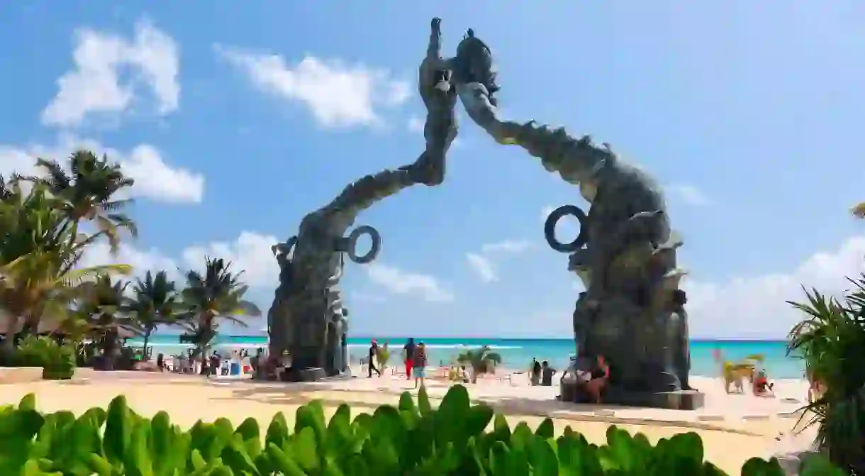 Playa del Carmen is famed for its white-sand beaches, turquoise seas and vibrant nightlife