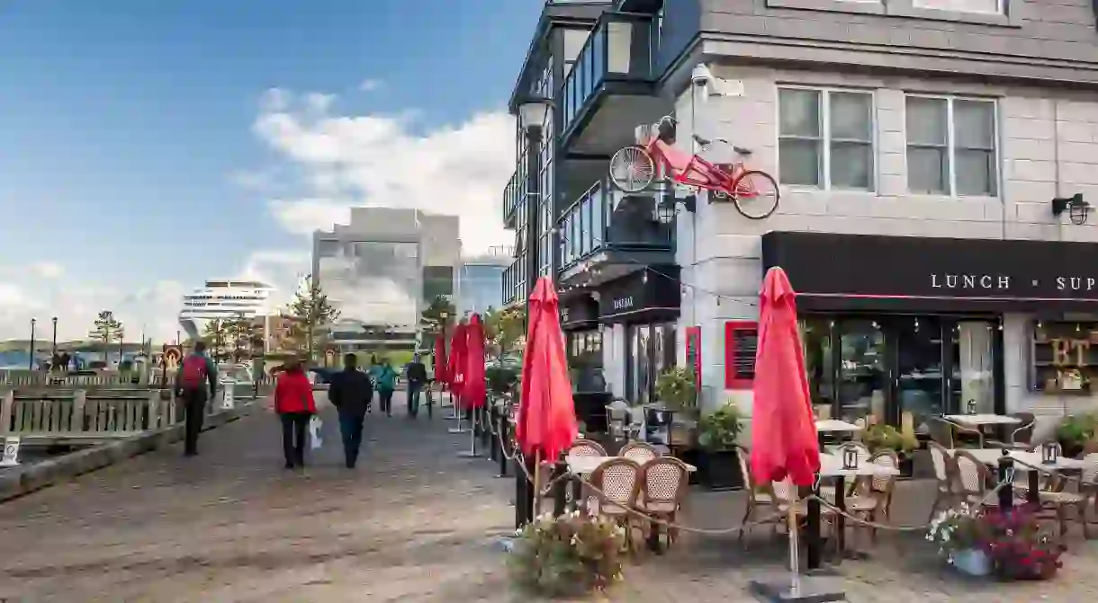 The Bicycle Thief, on Halifax waterfront, is one of many great Italian eateries in the city