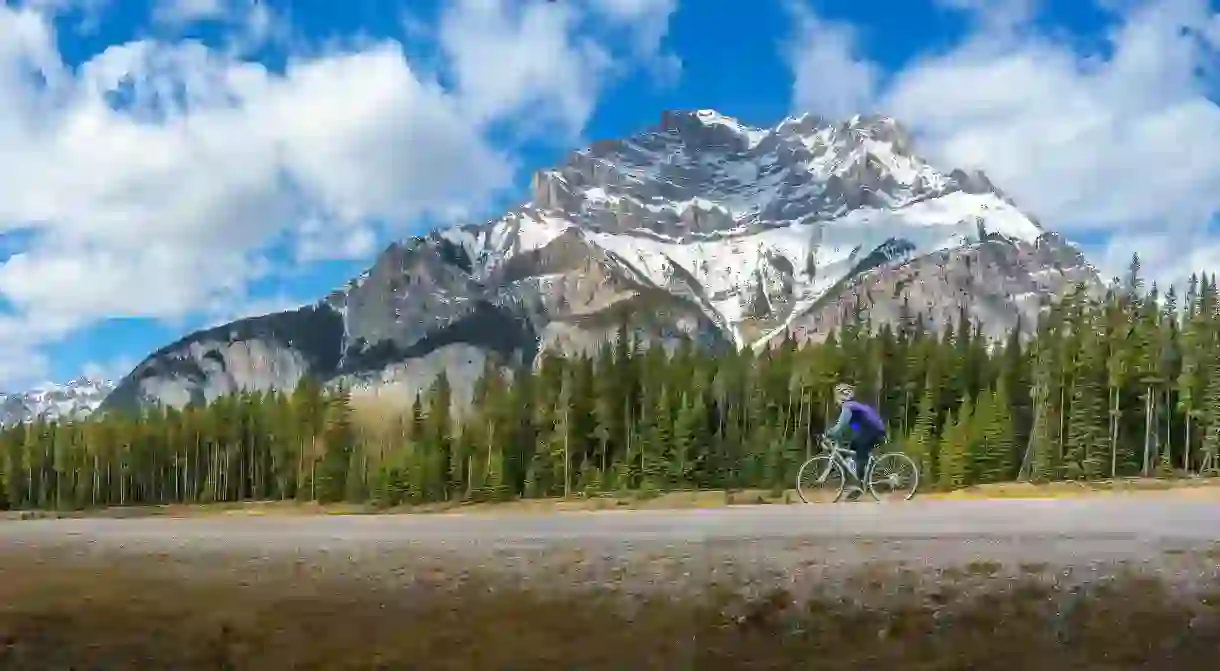 Mountain bike trails abound throughout Banff National Park