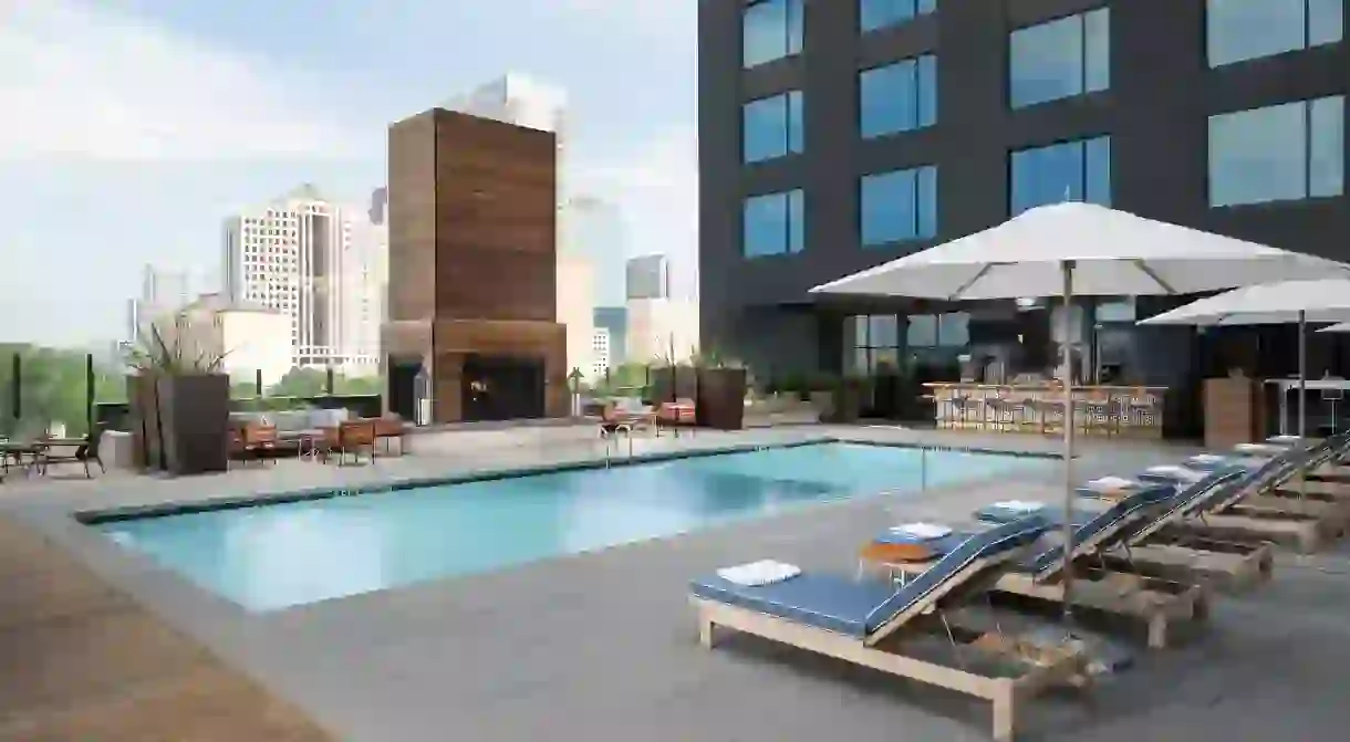 Stay in the middle of the action at Kimpton Hotel Van Zandt, one of the best hotels in downtown Austin