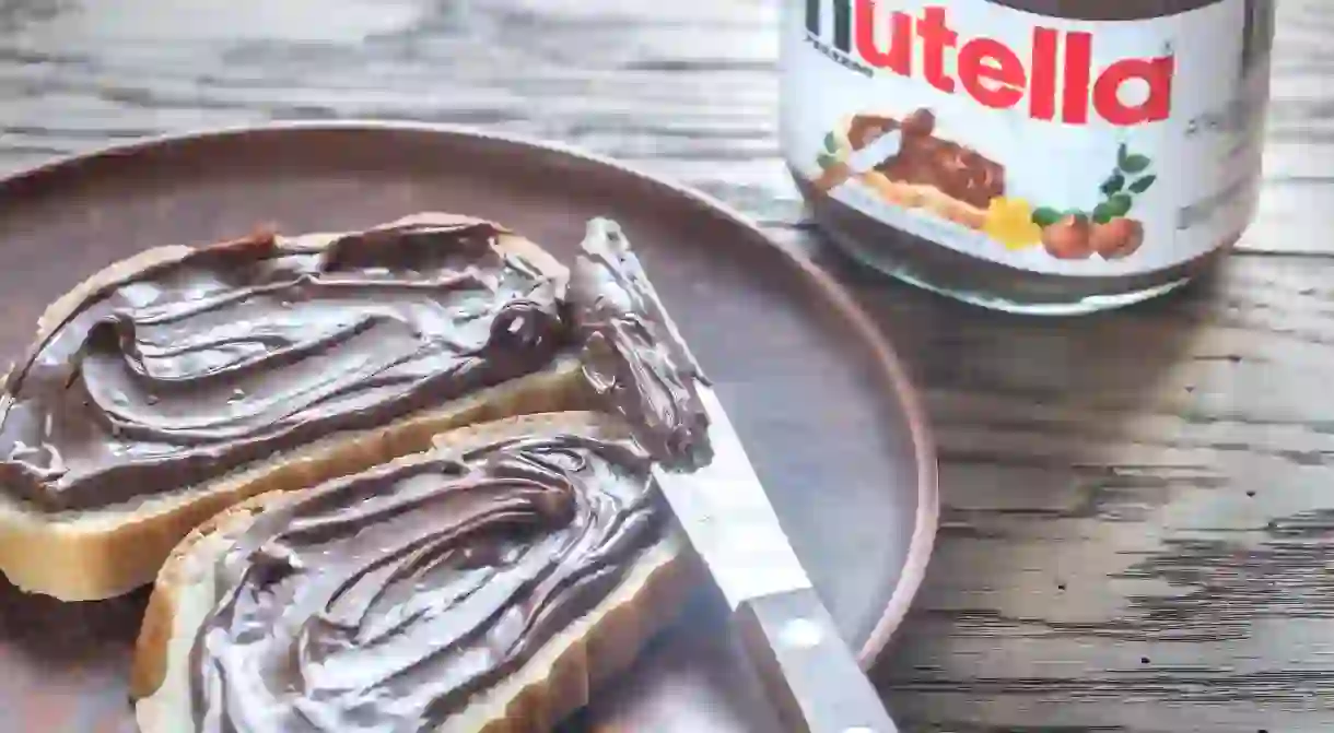 Nutella hazelnut spread