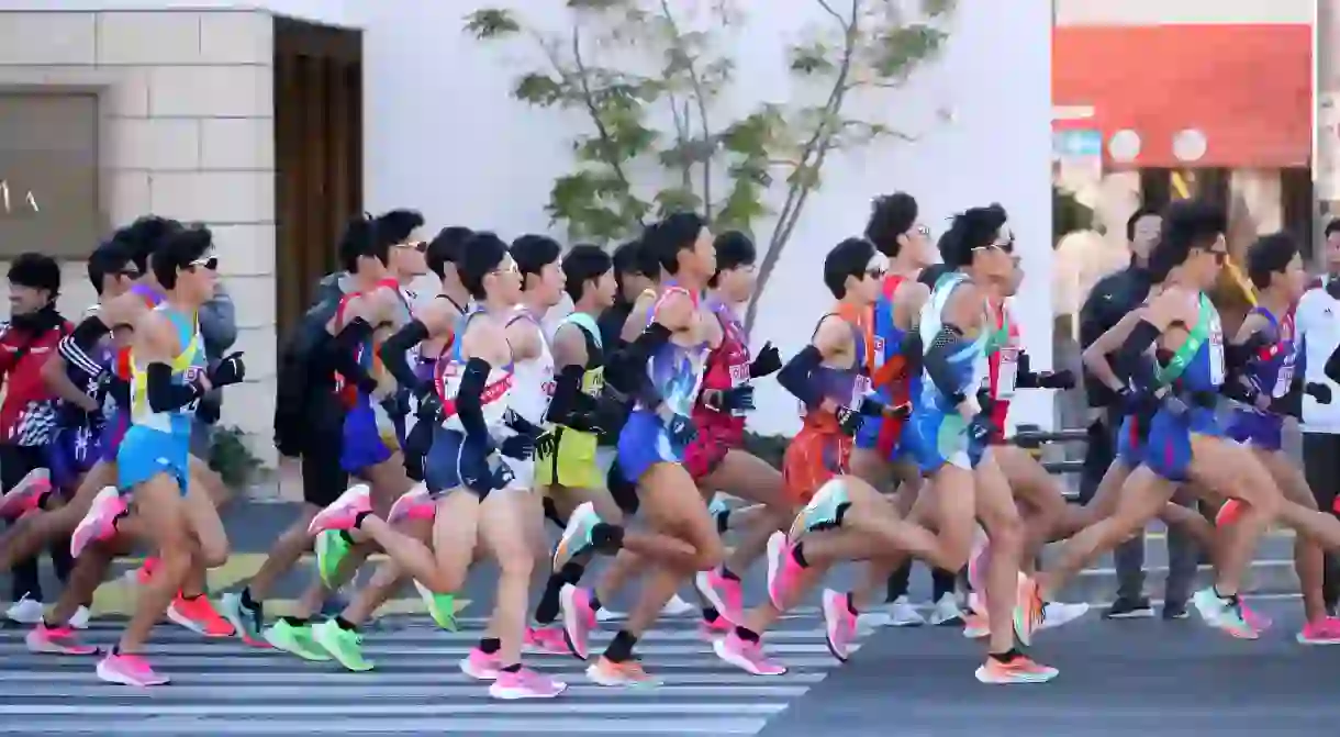 The 2020 Ekiden took place in January, but with social distancing during the pandemic, the race has now gone virtual