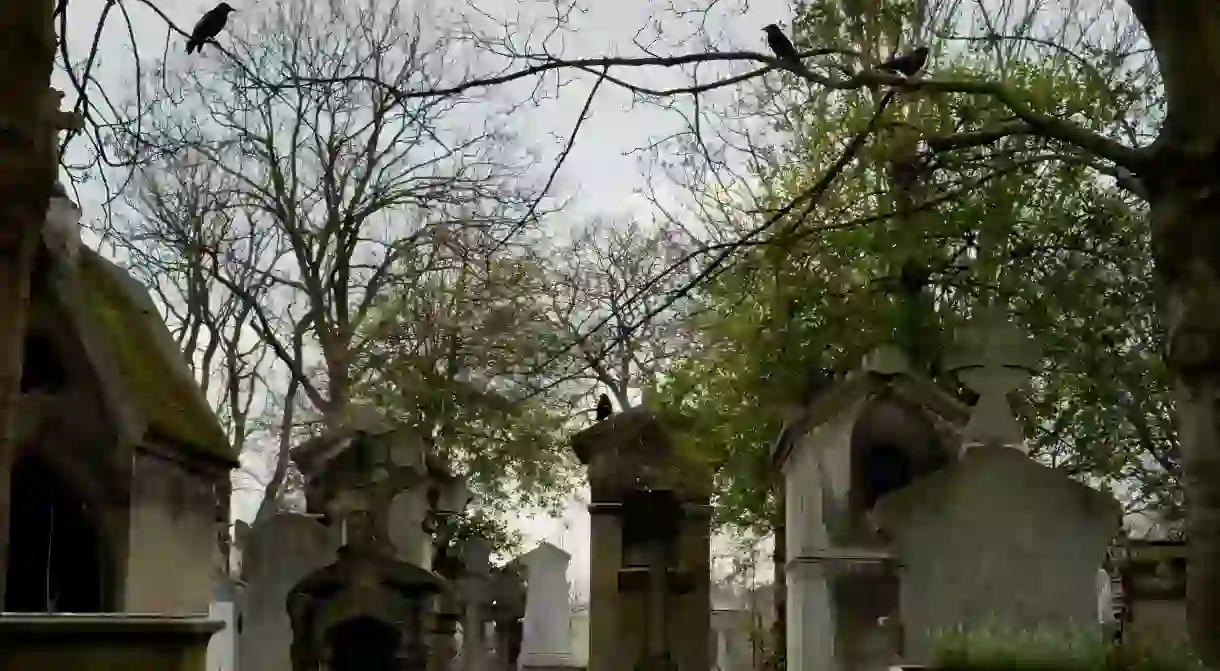 Expect to get chills down your spine at Père Lachaise cemetery in Paris