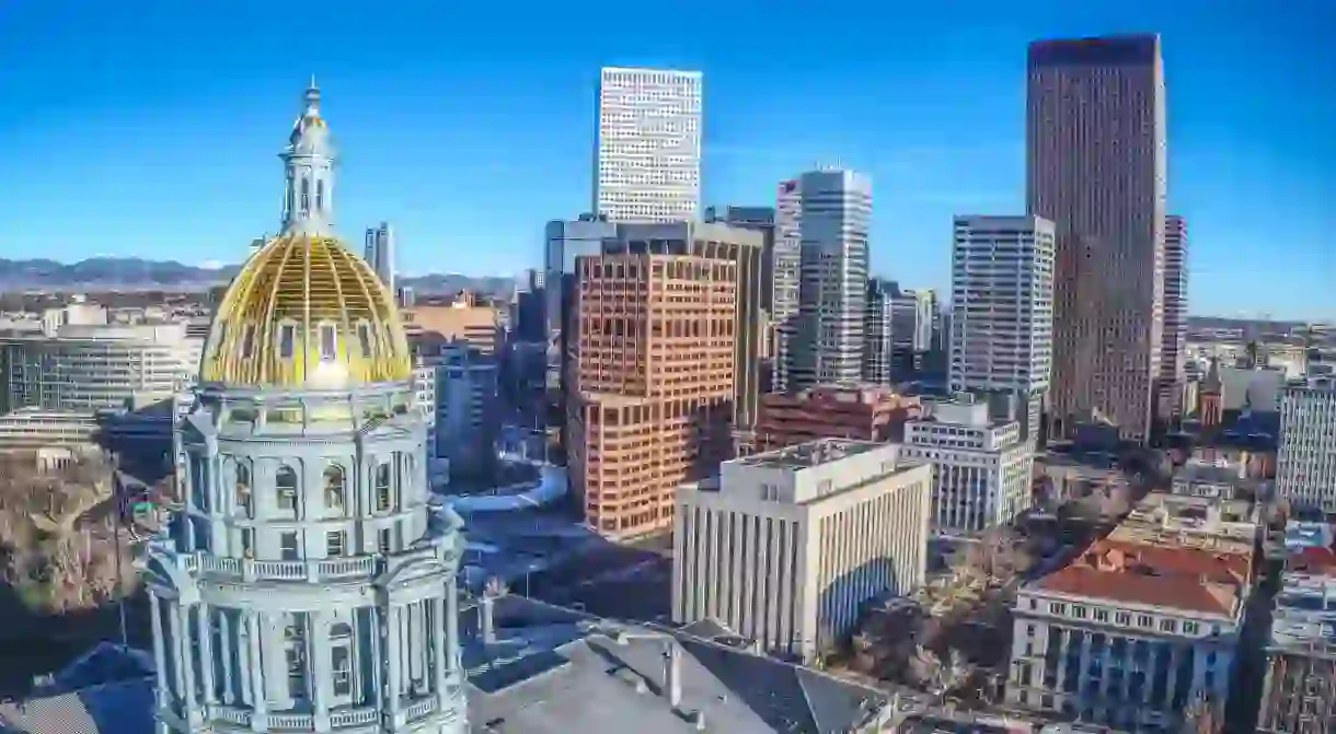 Downtown Denver and Capitol Building